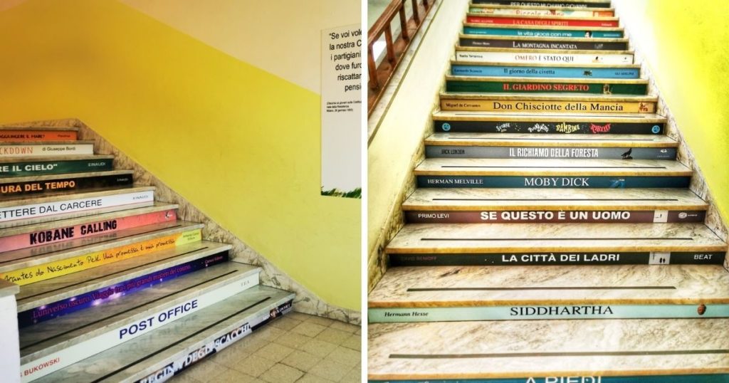 scalinata letteraria