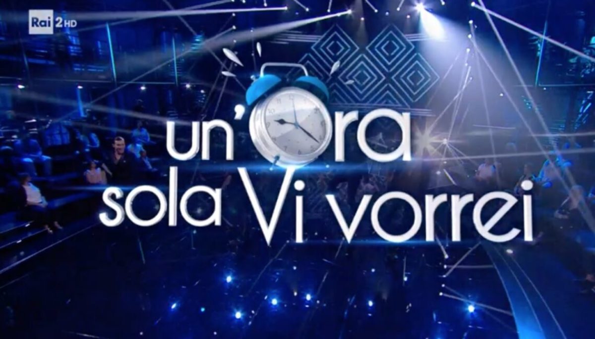 Un Ora Sola Vi Vorrei Rai 2