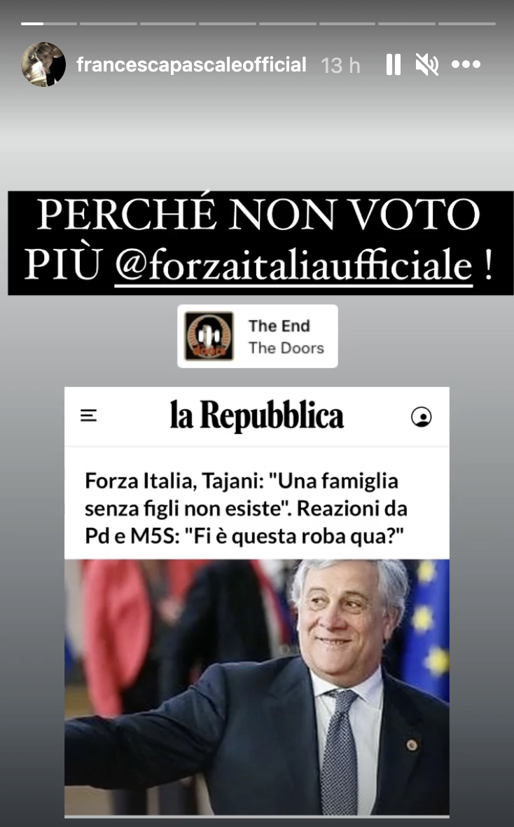 pascale forza italia