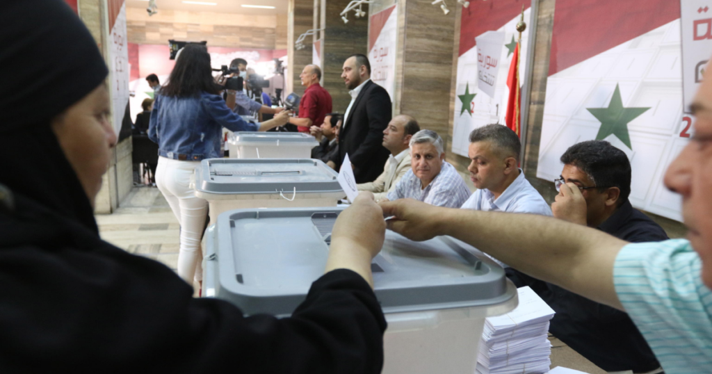 elezioni siria assad