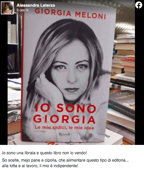 giorgia meloni libro