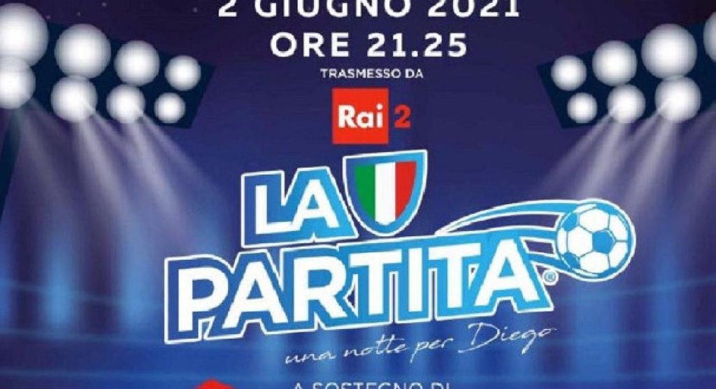 la partita napoli-resto d'italia ospiti squadre streaming rai 2