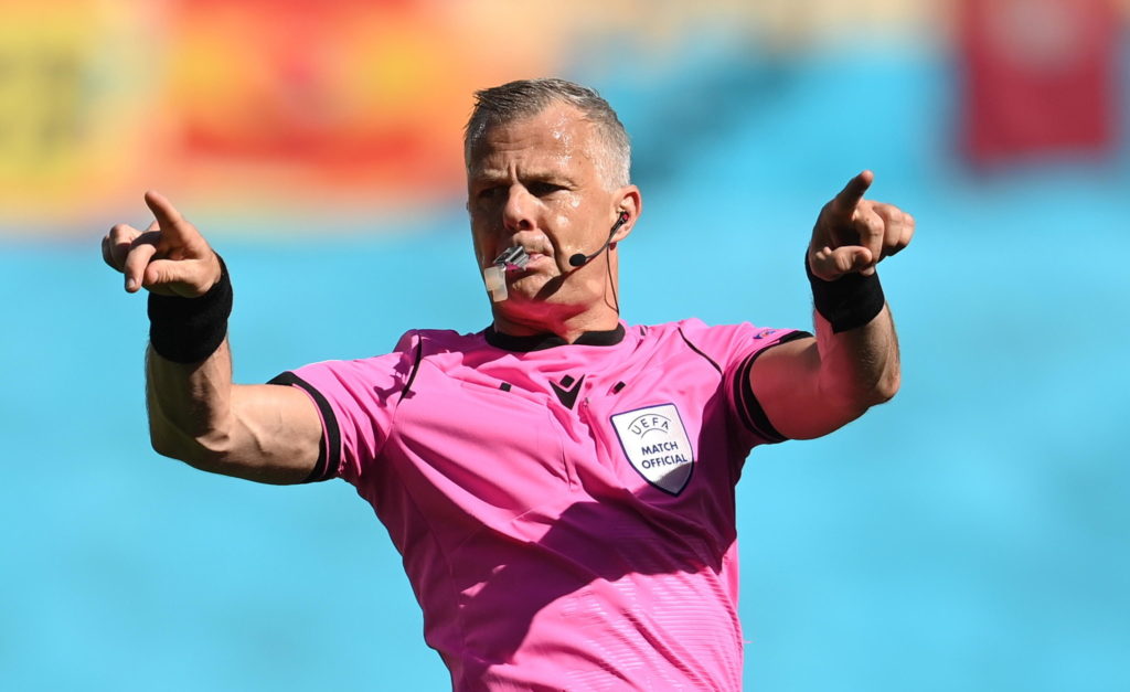 Bjorn Kuipers arbitro finale europei italia inghilterra