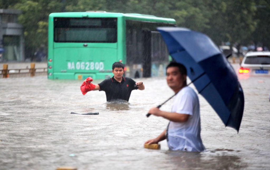 cina henan zhengzhou alluvione