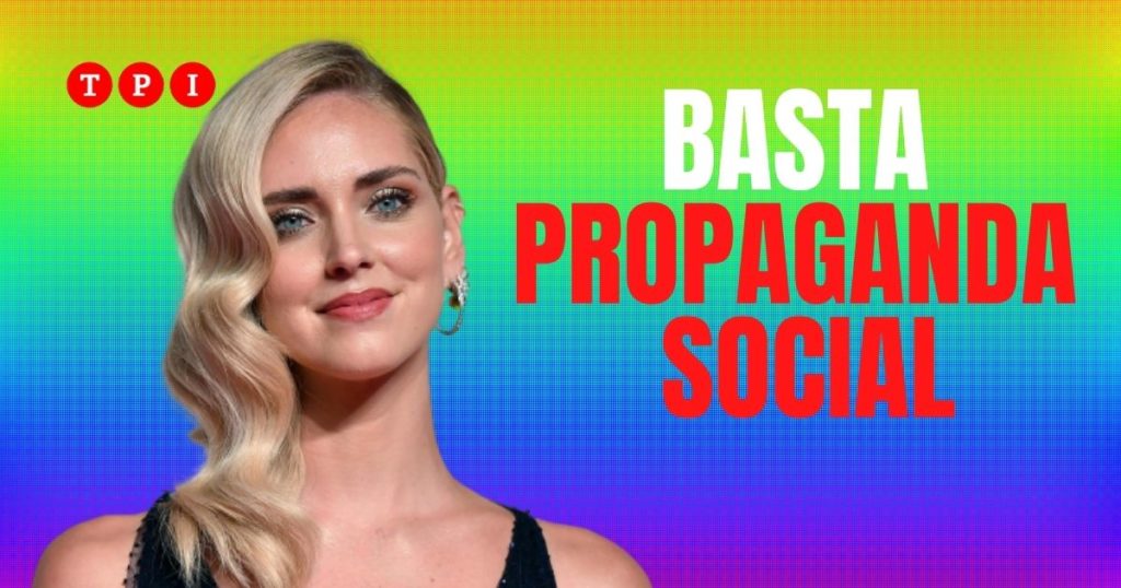 ferragni qualunquismo propaganda social ddl zan