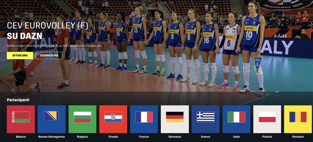 Croazia Italia streaming diretta tv volley femminile
