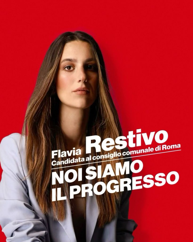 Parla Flavia Restivo, la candidata più giovane Pd alle comunali di Roma