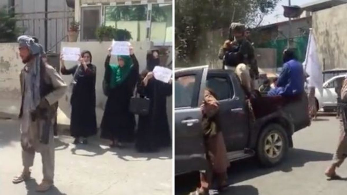 donne afghanistan proteste