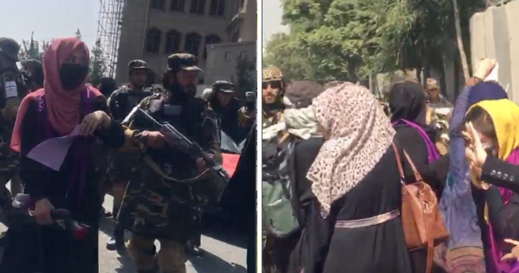 afghanistan manifestazione donne