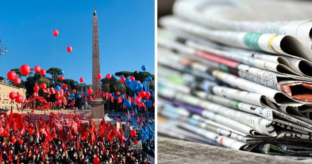 sciopero giornali