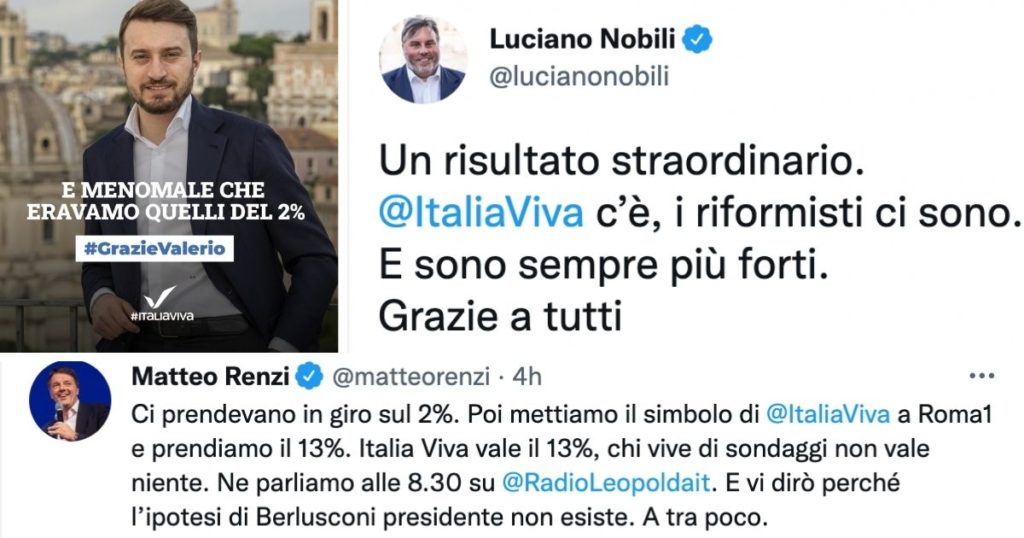 italia viva renzi roma