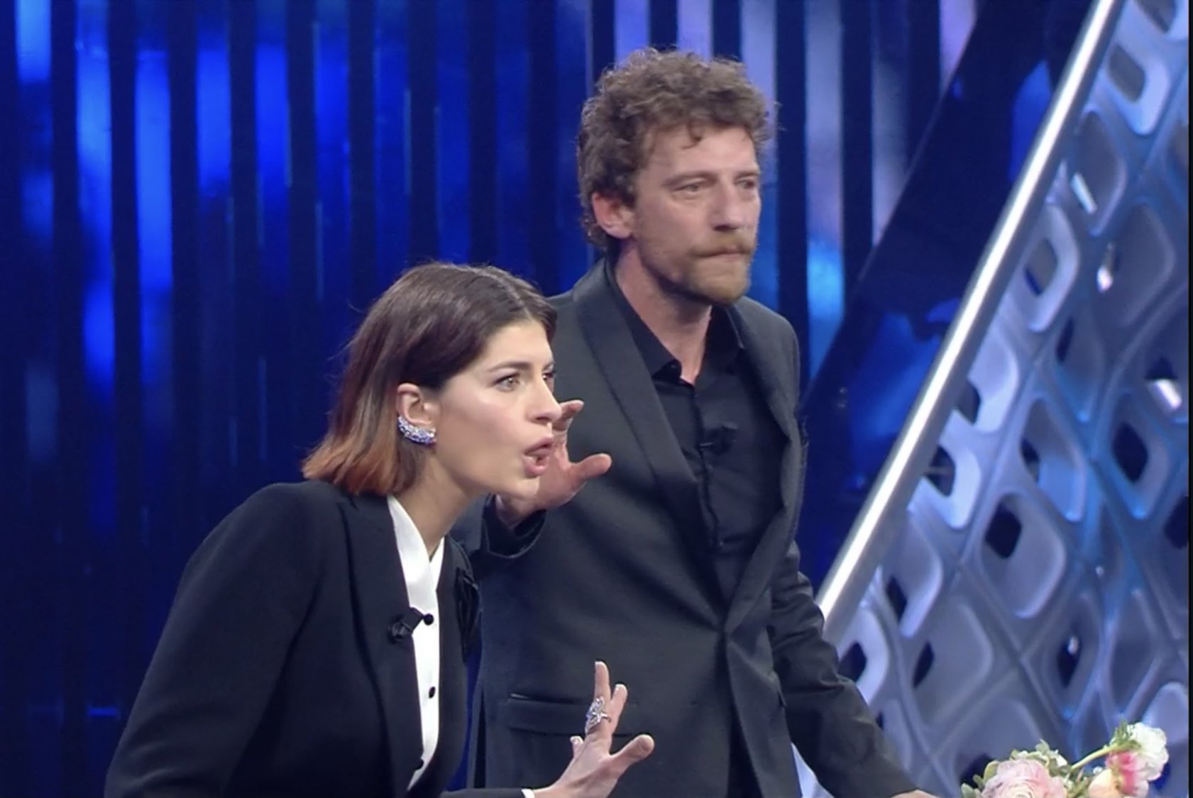 Maria Chiara Giannetta E Maurizio Lastrico Sanremo 2026