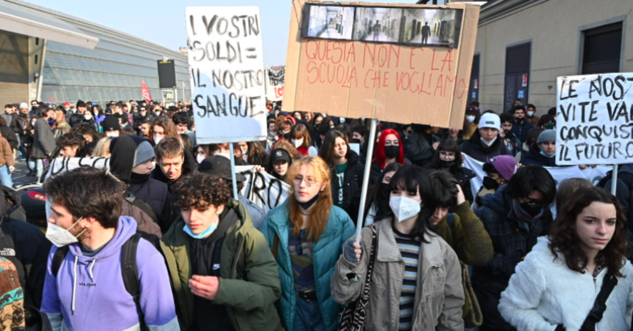 manifestazione studenti
