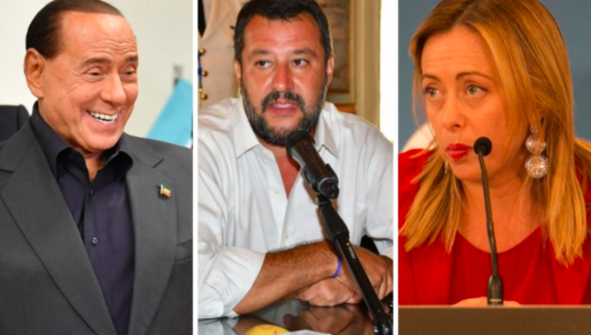 berlusconi salvini meloni