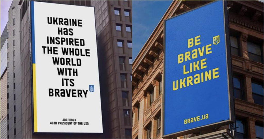 manifesti ucraina marketing