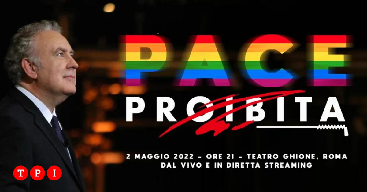 Santoro difende l'evento contro la guerra in Ucraina “Polemiche insensate”