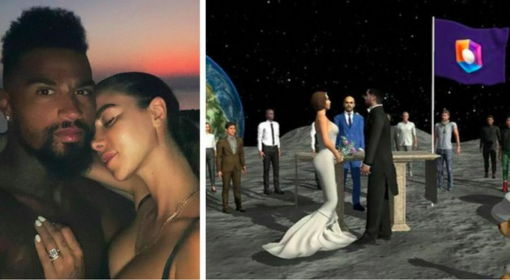 Metaverso matrimonio Boateng