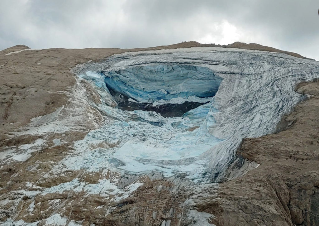 marmolada ghiacciaio