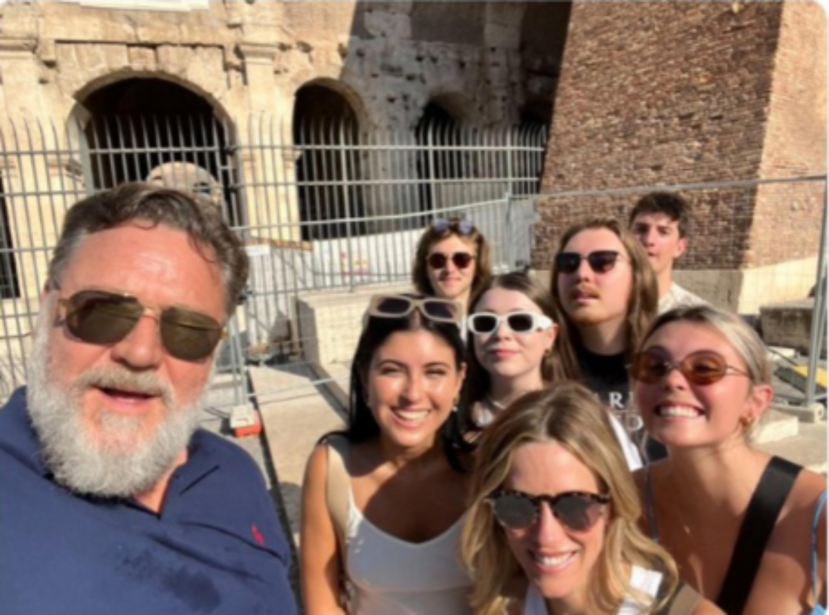 russell crowe colosseo roma