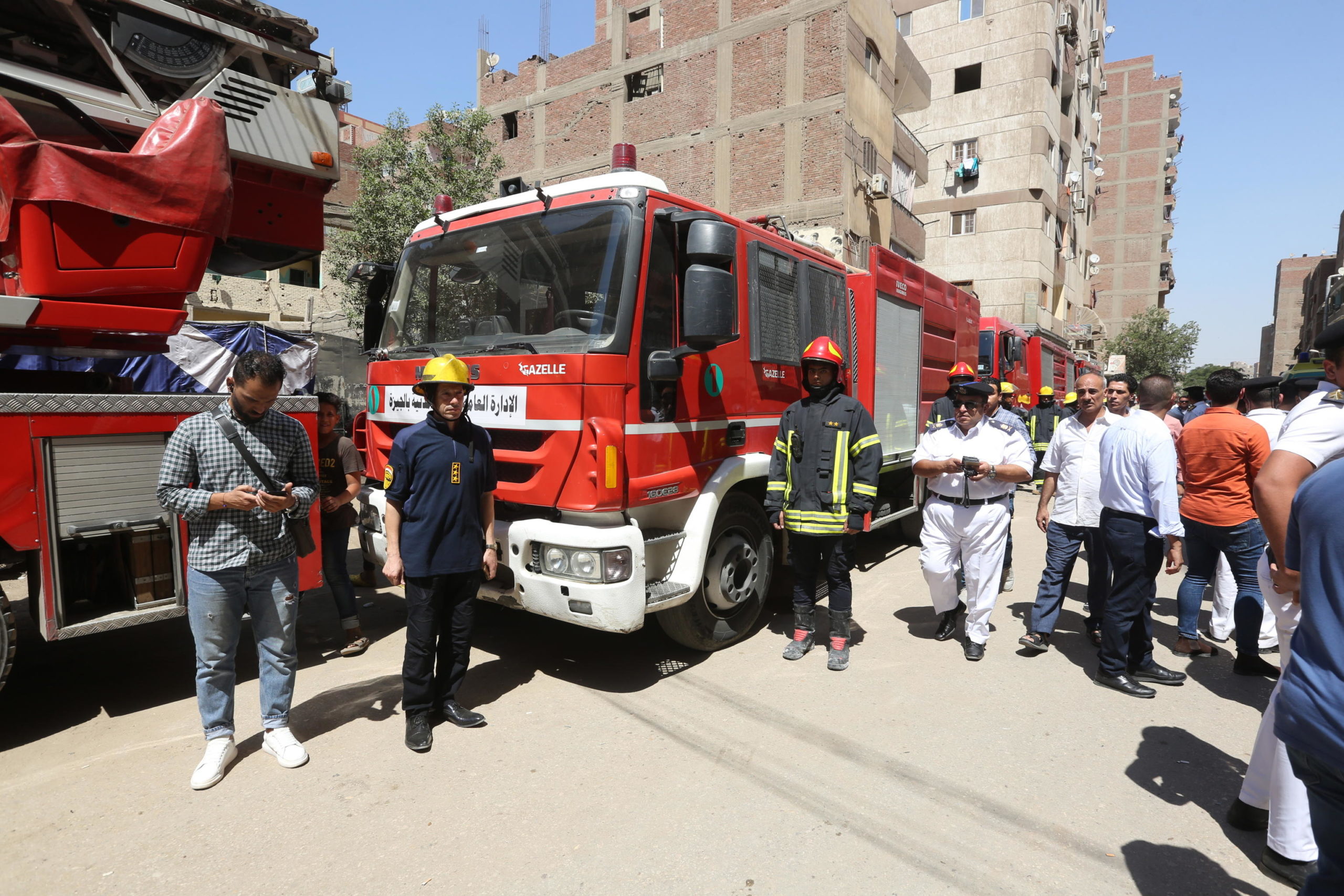 egitto incendio chiesa