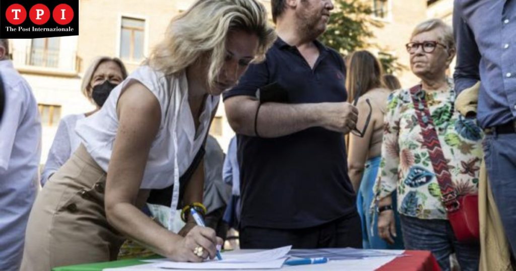 raccolta firme partiti