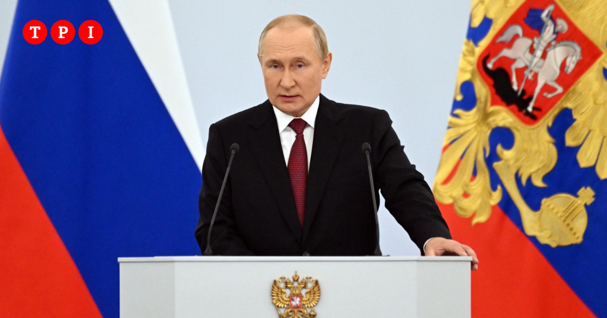 Putin Annette Le Regioni Ucraine Saranno Russe Per Sempre 