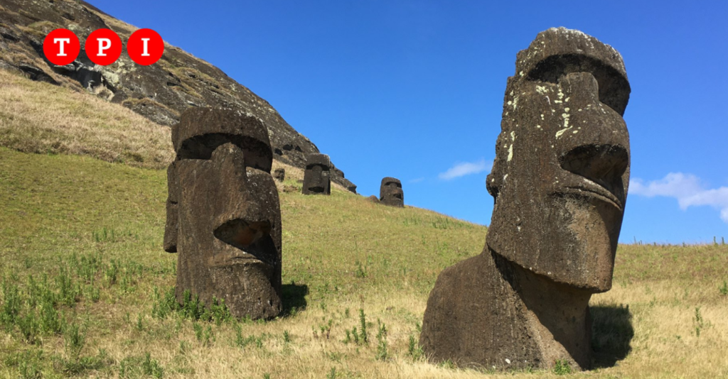 Fire on Easter Island, several Moai burned "Irreparable damage