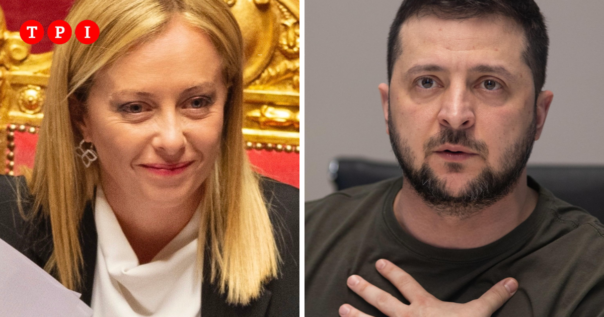 Telefonata tra Meloni e Zelensky “L’ho invitata in Ucraina”