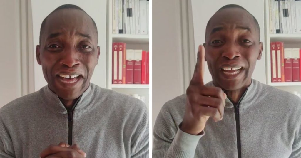 Aboubakar Soumahoro lacrime