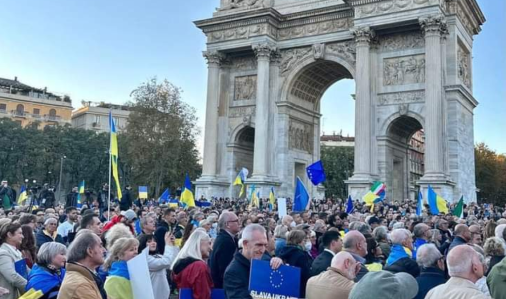 milano corteo pace ucraina