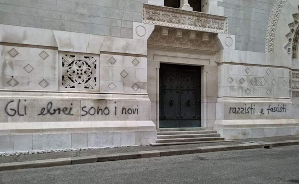 sinagoga trieste antisemitismo