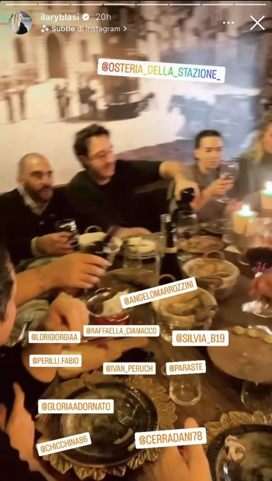 ilary blasi cugino totti