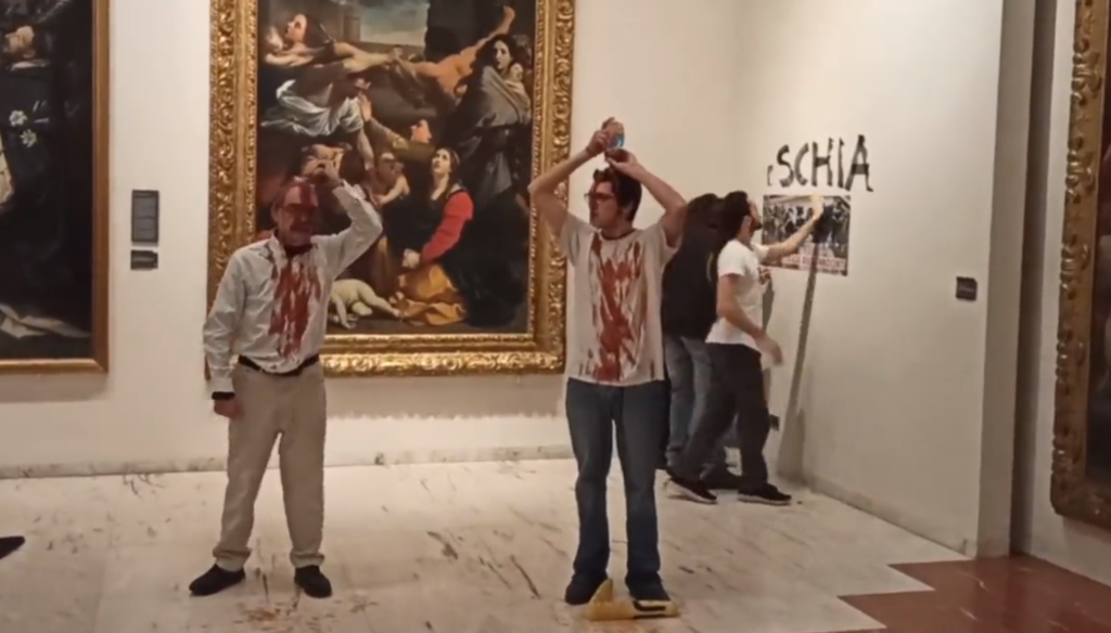 attivisti ultima generazione ischia