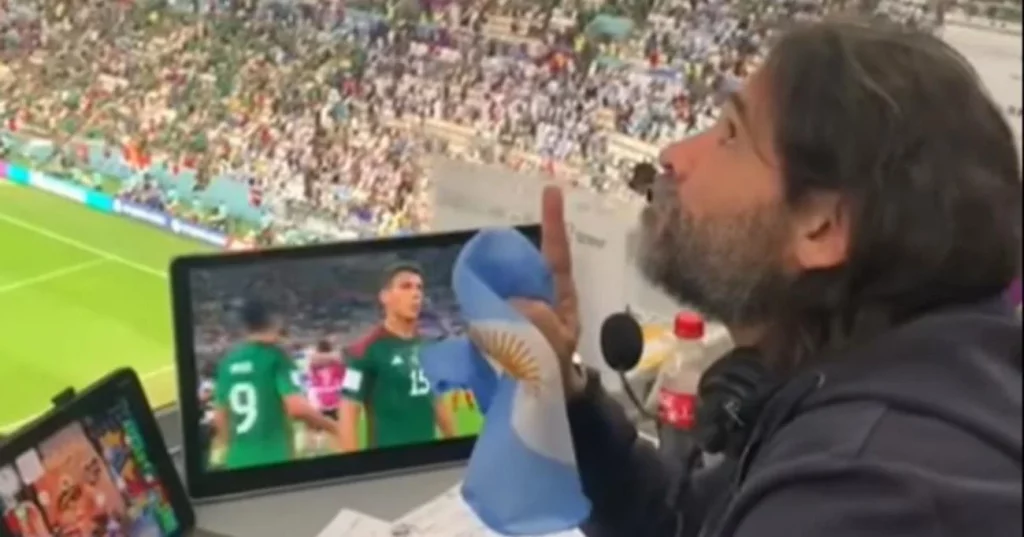 lele adani doveva commentare finale mondiali qatar 2022 argentina francia perché motivo