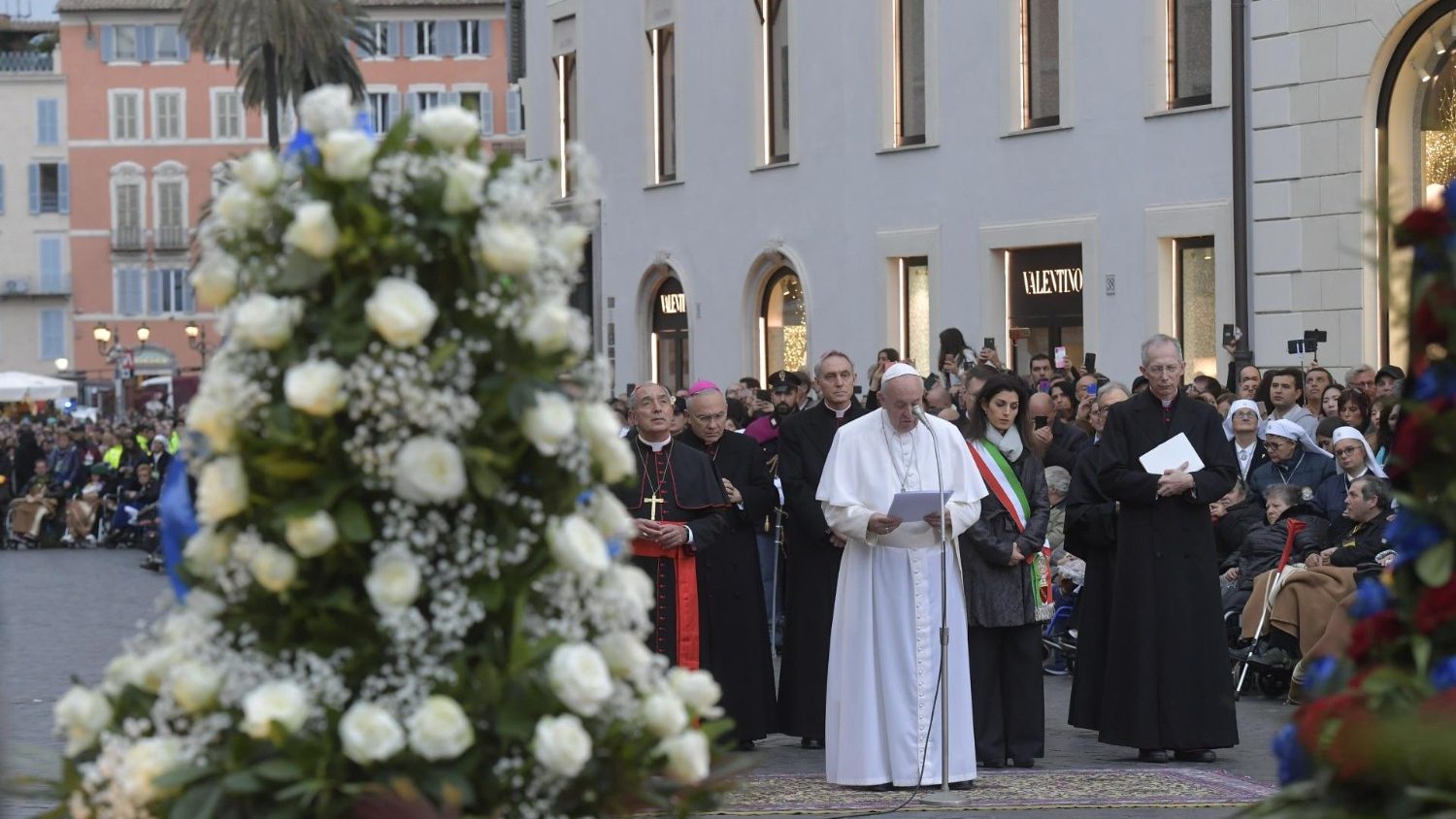 Papa Francesco Piazza di Spagna streaming e diretta tv: dove vederlo