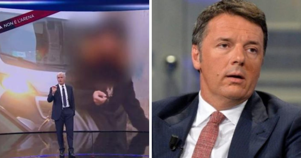 renzi non è l'arena giletti autogrill