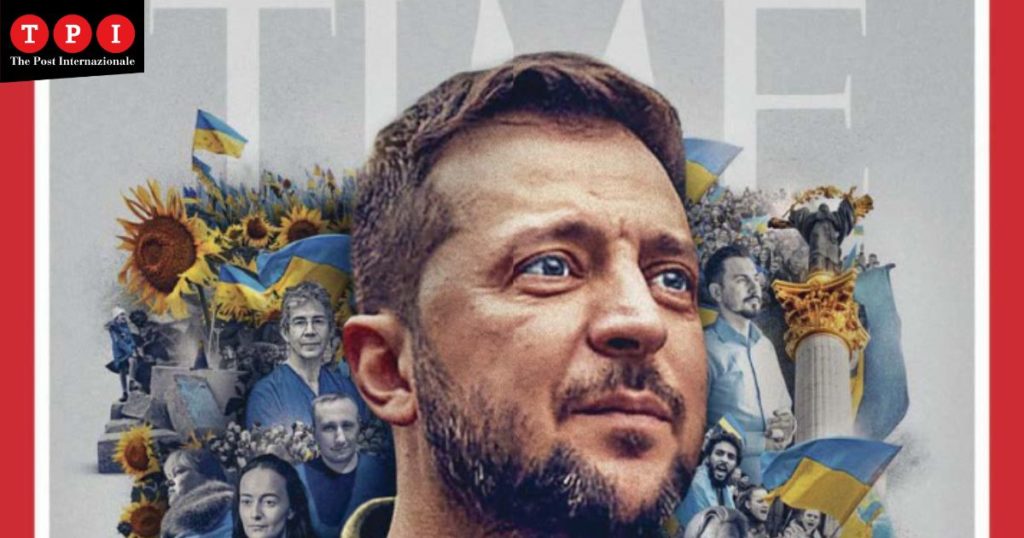 ucraina zelensky uomo anno time persona russia putin guerra