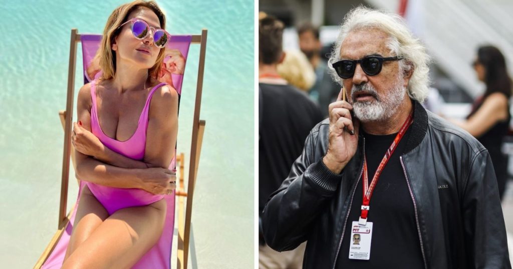 Barbara D'Urso Flavio Briatore