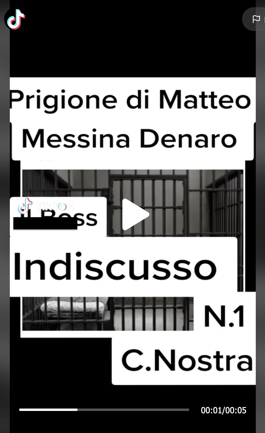matteo messina denaro tiktok