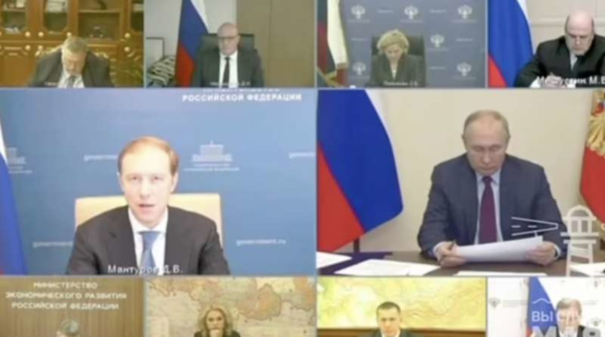 Putin umilia in pubblico il vicepremier Manturov sei troppo lento
