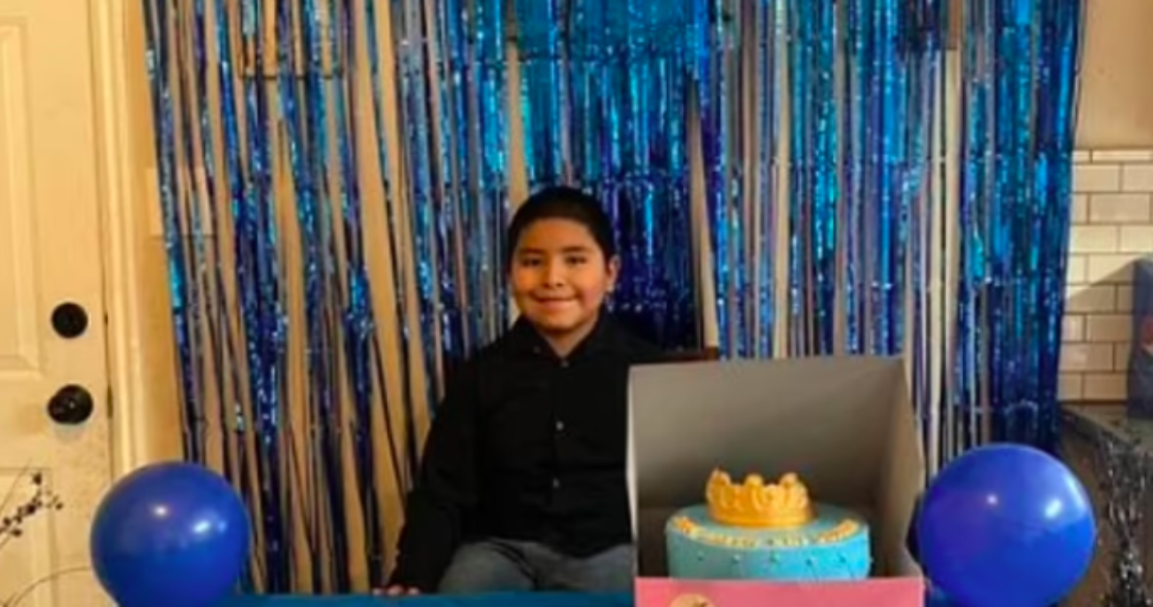 Festa compleanno deserta