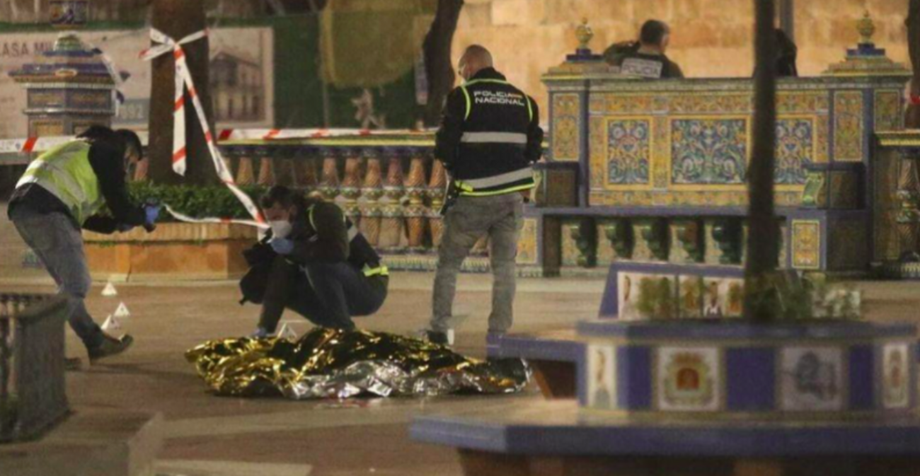 spagna attacco machete