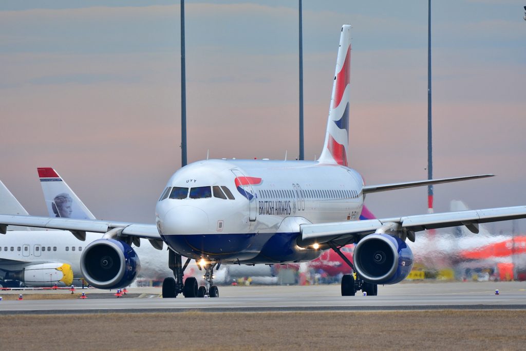 atterraggio emergenza british airways verona