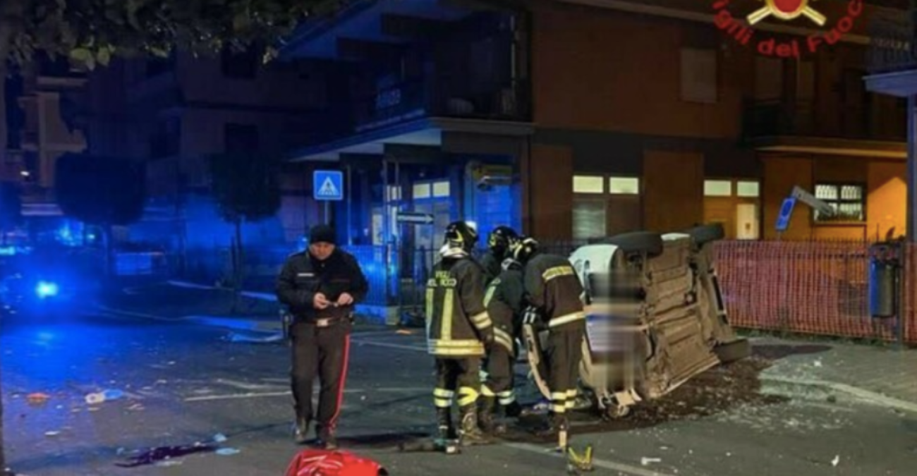 incidente fonte nuova roma