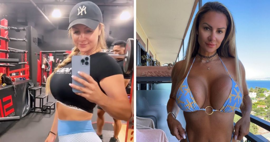 modella bodyguard palestra