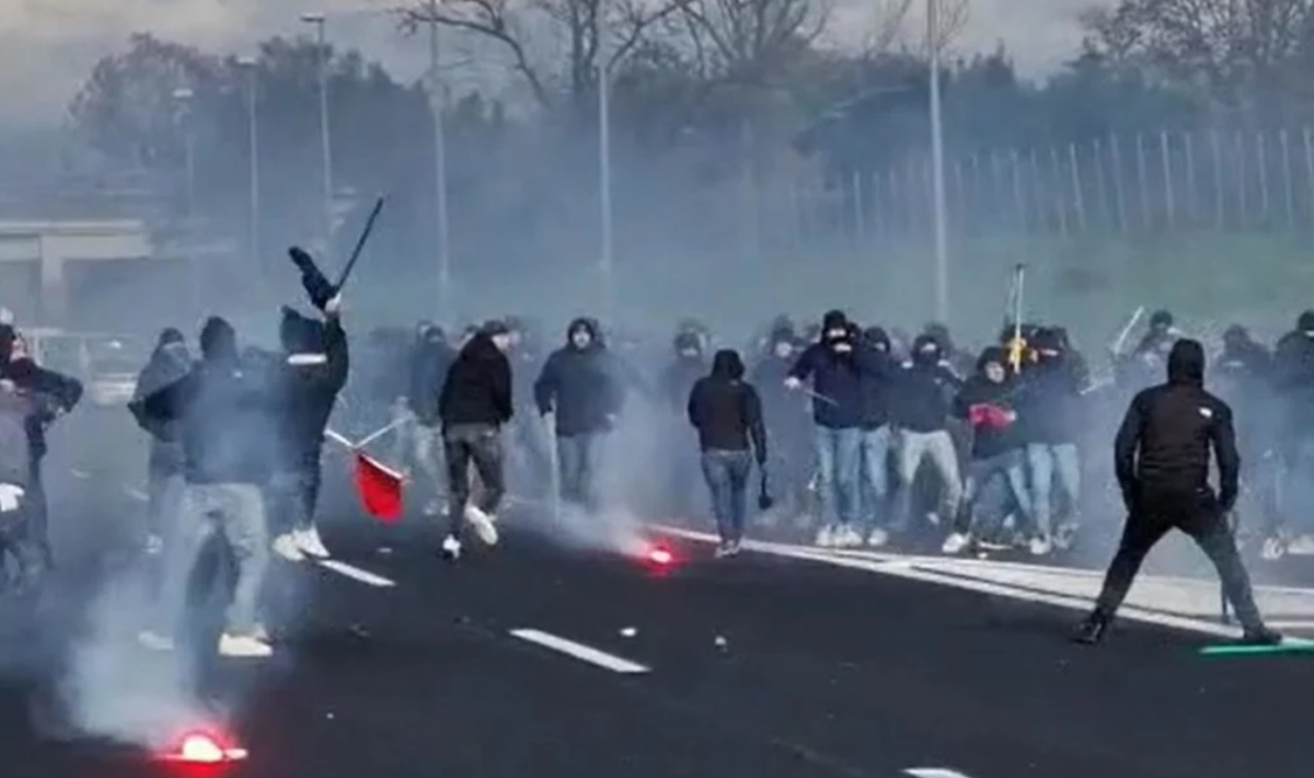 ultras roma napoli martino di tosto