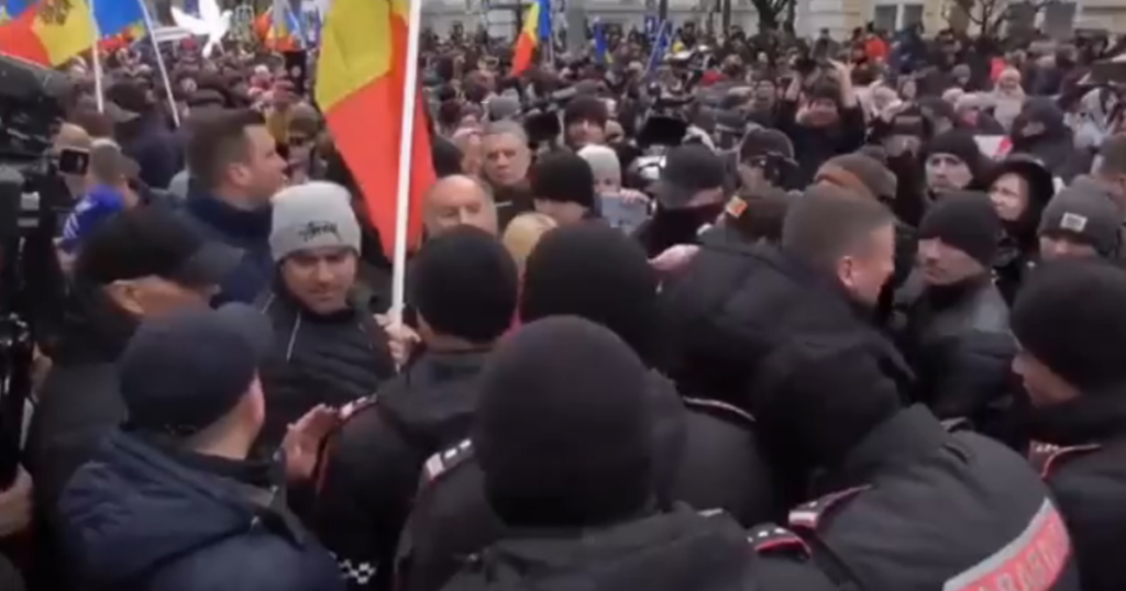 Proteste Moldavia governo