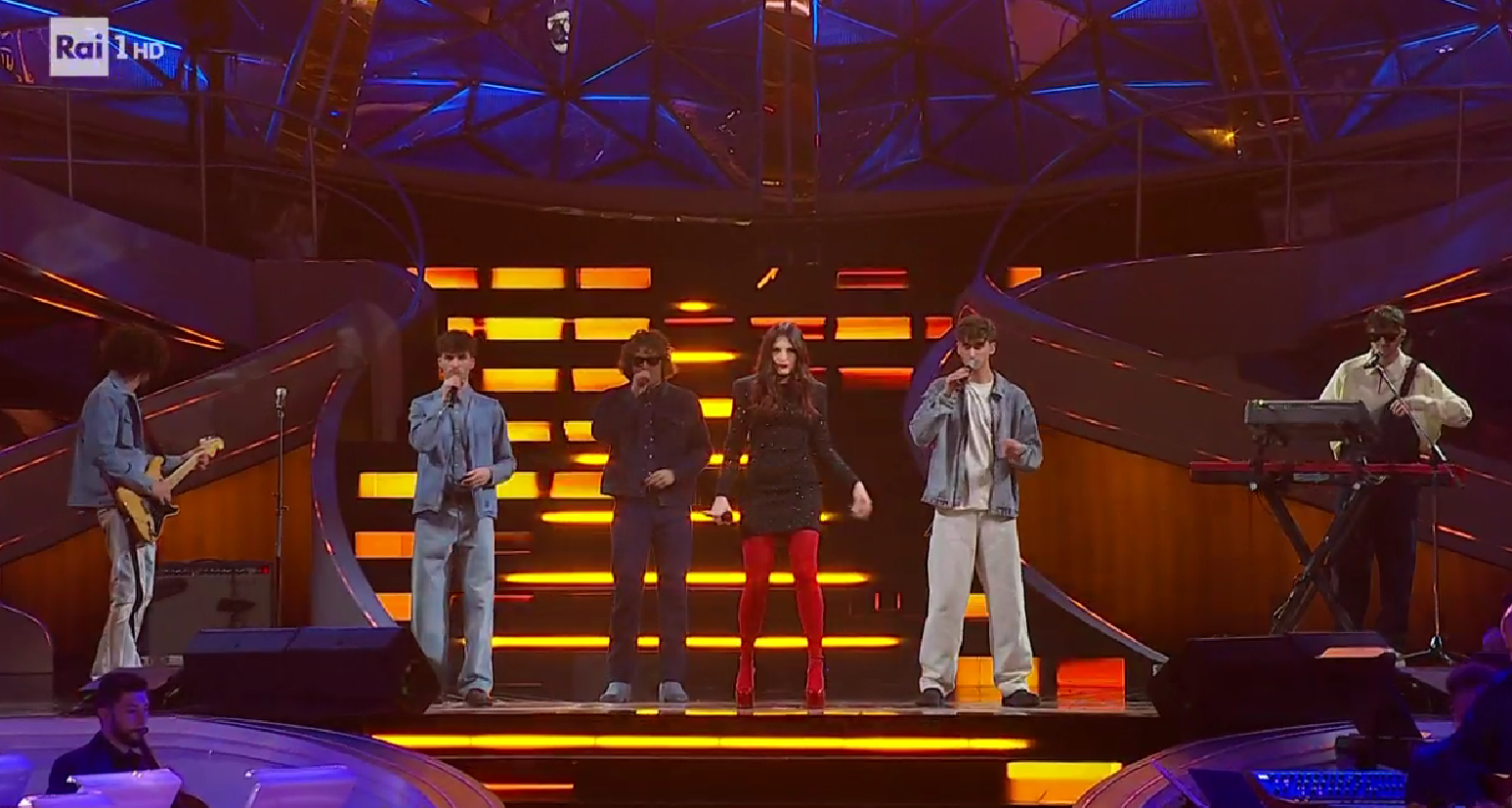 abito ditonellapiaga colla zio sanremo 2023