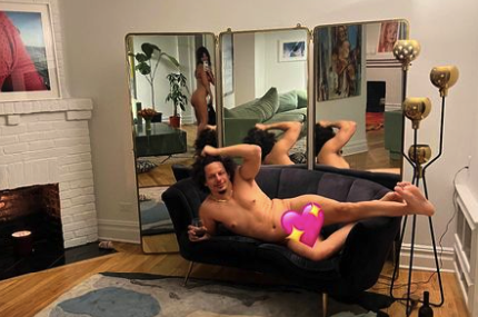 emily ratajkowki eric andrè nudi