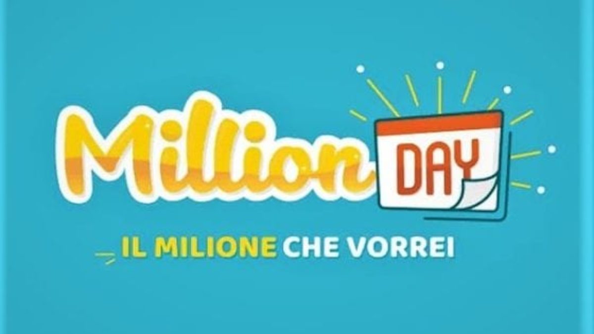 estrazione million day delle 20 30 di oggi